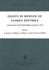 Buchcover Essays in Honour of Jaakko Hintikka