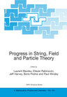 Buchcover Progress in String, Field and Particle Theory