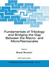 Buchcover Fundamentals of Tribology and Bridging the Gap Between the Macro- and Micro/Nanoscales