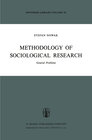 Buchcover Methodology of Sociological Research