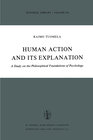 Buchcover Human Action and Its Explanation