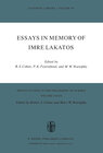 Buchcover Essays in Memory of Imre Lakatos