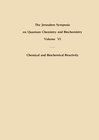 Buchcover Chemical and Biochemical Reactivity