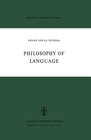 Buchcover Philosophy of Language