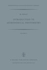 Buchcover Introduction to Astronomical Photometry