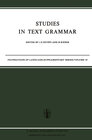 Buchcover Studies in Text Grammar