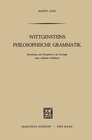 Buchcover Wittgensteins Philosophische Grammatik