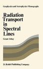 Buchcover Radiation Transport in Spectral Lines