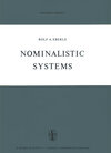 Buchcover Nominalistic Systems