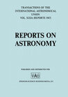 Buchcover Reports on Astronomy/Proceedings of the Thirteenth General Assembly Prague 1967