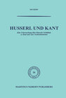 Buchcover Husserl und Kant