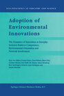 Buchcover Adoption of Environmental Innovations