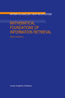 Buchcover Mathematical Foundations of Information Retrieval