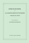 Buchcover Allgemeine Erkenntnistheorie Vorlesung 1902/03