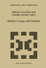 Buchcover Abelian Groups and Modules