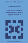 Buchcover Nonlinear Numerical Methods and Rational Approximation II