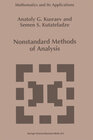 Buchcover Nonstandard Methods of Analysis