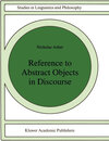 Buchcover Reference to Abstract Objects in Discourse