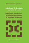 Buchcover Nonlinear Stochastic Evolution Problems in Applied Sciences