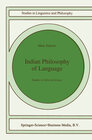 Buchcover Indian Philosophy of Language