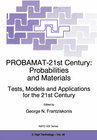 Buchcover PROBAMAT-21st Century: Probabilities and Materials