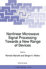 Buchcover Nonlinear Microwave Signal Processing: Towards a New Range of Devices