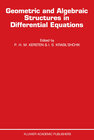 Buchcover Geometric and Algebraic Structures in Differential Equations