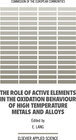 Buchcover The Role of Active Elements in the Oxidation Behaviour of High Temperature Metals and Alloys