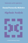 Buchcover Algebraic Analysis