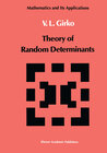 Buchcover Theory of Random Determinants