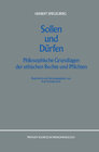 Buchcover Sollen und Dürfen