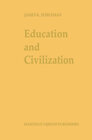 Buchcover Education and Civilization