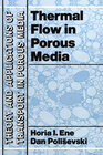 Buchcover Thermal Flows in Porous Media
