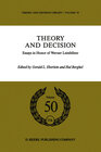 Buchcover Theory and Decision
