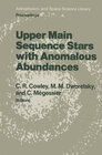 Buchcover Upper Main Sequence Stars with Anomalous Abundances