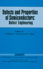 Buchcover Defects and Properties of Semiconductors