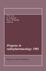 Buchcover Progress in Radiopharmacology 1985