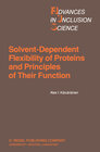 Buchcover Solvent-Dependent Flexibility of Proteins and Principles of Their Function
