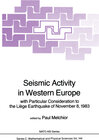 Buchcover Seismic Activity in Western Europe