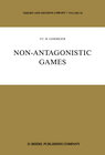Buchcover Non-Antagonistic Games