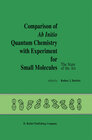 Buchcover Comparison of Ab Initio Quantum Chemistry with Experiment for Small Molecules
