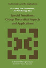 Buchcover Special Functions: Group Theoretical Aspects and Applications