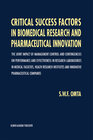 Buchcover Critical Success Factors in Biomedical Research and Pharmaceutical Innovation