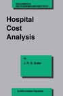 Buchcover Hospital Cost Analysis
