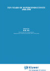 Buchcover Ten Years of Superconductivity: 1980–1990