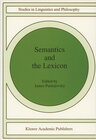 Buchcover Semantics and The Lexicon