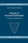 Buchcover Elements of Structural Optimization