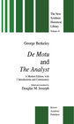 Buchcover De Motu and the Analyst