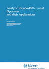 Buchcover Analytic Pseudo-Differential Operators and their Applications