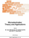 Buchcover Microelectrodes: Theory and Applications